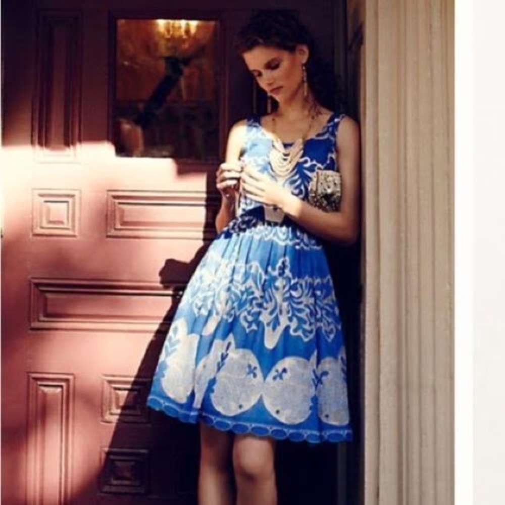 Plenty by Tracy Reese blue lace dress